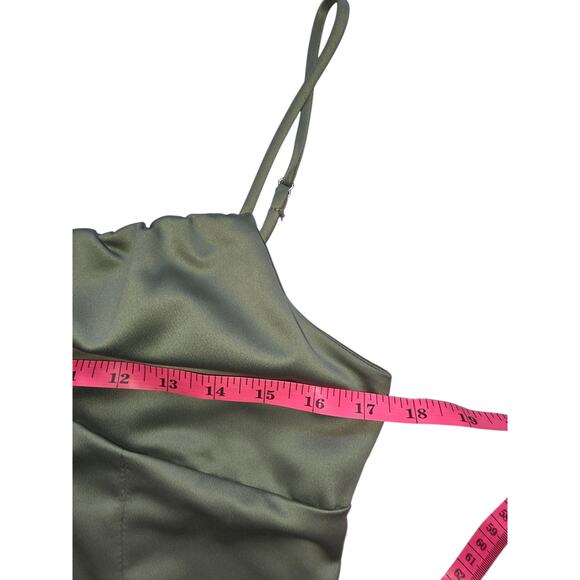 FOREVER 21 Soft Sage Mini Dress - Picture 4 of 5